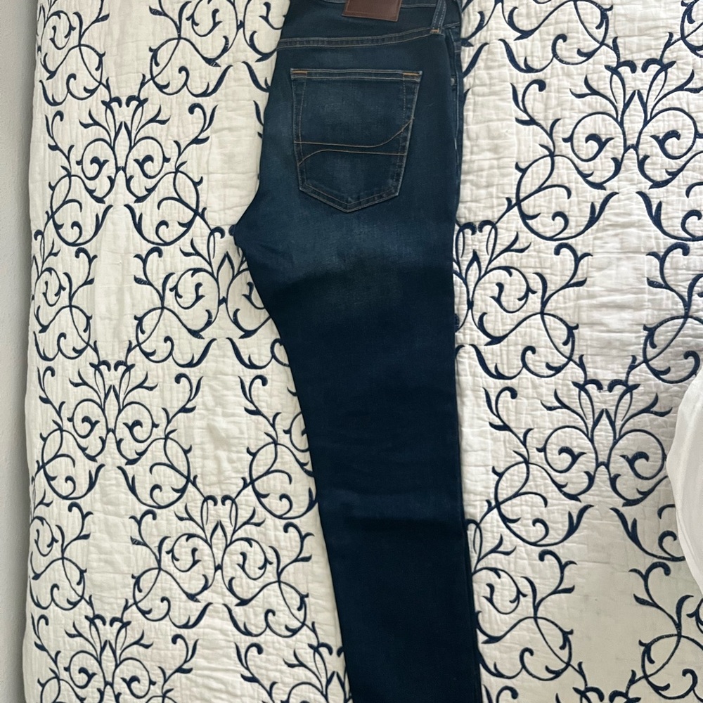 Hollister Dark Blue Denim Jeans